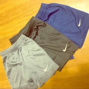 -Bundle of 3-  boys Size 4 Nike shorts